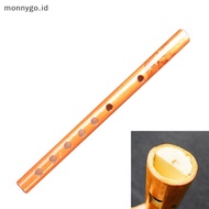 Monnygo Suling Bambu 6lubang Tradisional Clarinet Siswa Alat Musik Kay