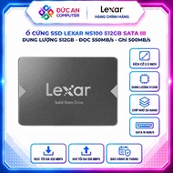 LEXAR NS100 512GB SATA III 2.5 inch SSD Hard Drive (LNS100-512RB)