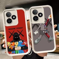 Soft Casing for Realme C61 C55 C33 6 C67 Note 60 C51 50 C63 C31 Narzo 50A Prime C53 GT C35 5G White 