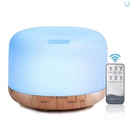 500ml Ultrasonic Air Humidifier Essential Oil Diffuser Lamp Aromatherapy Aroma Diffuser Mist Maker