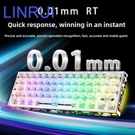Customized Hollow Magnetic Axis Keyboard CNC Anode 60diy Gaming Keyboard Wired Magnetic Axis Keyboar