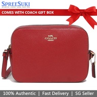 Coach Handbag In Gift Box Crossbody Bag Mini Camera Bag 1941 Red # 87734