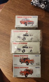 Tomytec 罕有消防車5架