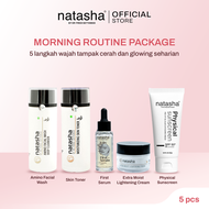 Natasha by Dr Fredi Setyawan Morning Routine Package - Amino Facial Wash Moist Skin Toner First Seru