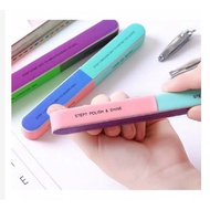 Nail Art 7 Steps Nail Sandpaper / Nail Sandpaper Tool / manicure pedicure Tool set 7 Steps