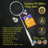 [Siêu Sale]Vợt cầu lông KUMPOO PC99Pro Tinh nguyệt LanTing căng sẵn cướci + túi + quấn cán[Chính hãn