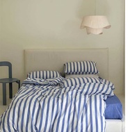 Pure Cotton Single Product Striped Quilt Cover 150x200cm Quilt Cover Student Dormitory 200x230 Cotto