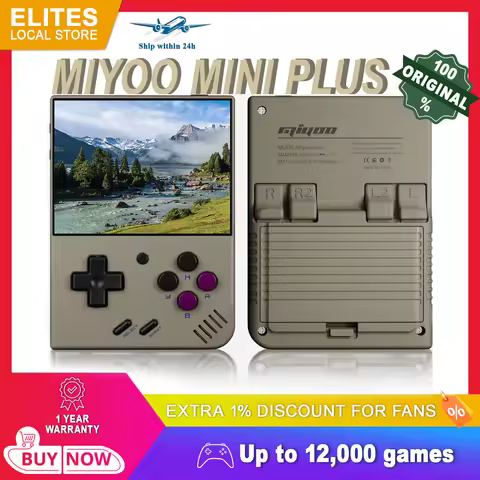 MIYOO MINI PLUS 3.5" IPS V3 Retro Portable Handheld Game Console