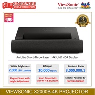Viewsonic X2000B-4K Ultra Short Throw Laser Projector