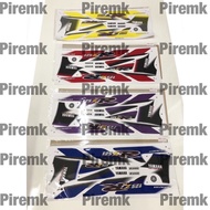 F1215 Moritaka sticker 125zr model petir/Stiker 125zr model petir/ stripe 125zr model petir/merah pe