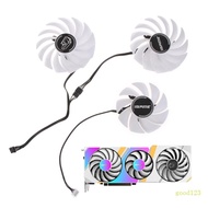 good123 1 3 Pieces 89 75mm 4Pin Graphics Card Cooling Fan For Colorful GeForce RTX 3080 3070 3060 Ti iGame Ultra OC VGA