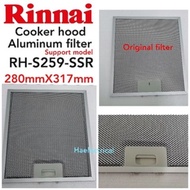 Rinnai cooker hood aluminum filter RH-S259-SSR