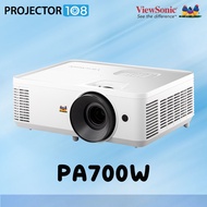ViewSonic PA700W 4500 ANSI Lumens WXGA High Brightness Business & Education Projector dual HDMI po