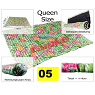 TILAM KEKABU SIZE QUEEN BED TILAM KEKABU BERCORAK MURAH