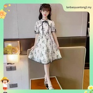 汉服 cheongsam muslimah kids baju cheongsam budak perempuan Girls Dress New Chinese Style Children Han