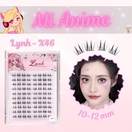 Lynh X46 Anime Eyelashes Create Attractive Glitter Wet Eye Effect