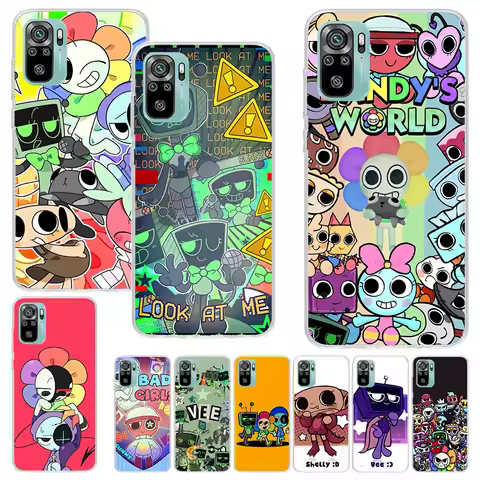 Game Dandys World Soft Case for Xiaomi Redmi Note 10 9 9S 8 Pro 7 9T 5 Phone Shell Mi 11T 12T 10T 12