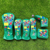 [Golf Wood Club Protective Cover] Golf Club Cover Butterfly Wood Club No. 1 Fairway Wood Protective 