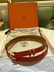 Hermes H pop belt  橙色 $2600