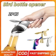 2PCS Flying Bird Bottle Opener Manual Bottle Lids Opener Balanced Bird Zinc Alloy Beer Opener For Ba