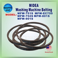 MFW-751S MFW-EC750 MFW-752S MFW-801S MFW-901S Midea Washing Machine Belting