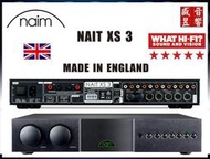 盛昱音響『快速詢價 ⇩』英國製 Naim Nait XS 3 綜合擴大機  - 音寶公司貨 / 三年保固