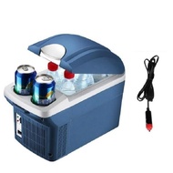 冰箱冷藏箱汽車冷藏取暖器 8L 小型 USB 冷藏車載 12v 緊湊型便攜式迷你冰箱