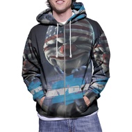 Payday 2 Gameplay Hoodie Jacket Zipper Hoodie (Zipper) Fullprint Hoodie Polyester Jersey Material