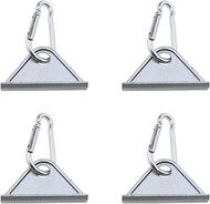 ZZHXSM 4PCS European Standard 2020 with Hooks Aluminum 6 Slot 56x9.8x27mm Movable Hooks Workbench Mo