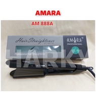 AMARA AM-888A Hair Straightener Wide Plate Ionic Steam Hair Straightener