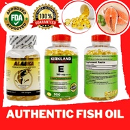 ♨Kirkland Fish Oil Supplement Omega 3 Fish Oil kirkland vitamin E C For Immune System  Healthy Heart☚