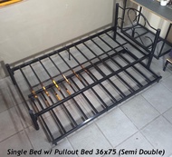 Single bed with Pull out bed frame 36x75 / cash on delivery !!!