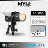 Nanlite FC-60B | FC-120B | FC-300B | FC500B | FC500C Bi-Color LED Spotlight for Photography and Vide