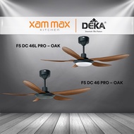 DEKA F5 DC PRO Ceiling Fan DC Motor / F5 DC 46 PRO/ F5 DC 56 PRO / 5 Blade Fan / LED Light / F5DC