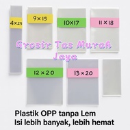 (100gr) THICK OPP PLASTIC CLOTHES THICK OPP PLASTIC WITHOUT GLUE OPP PLASTIC ACCESSORIES OPP PLASTIC