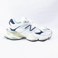 New Balance 9060 Casual Shoes Men Women D Last U9060VNB White X Navy Blue