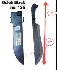 มีดเดินป่า GOLOK BLACK#SAM LEE M2222  มีดสนาม มี3ขนาดให้เลือก นำเข้าจาก MALAYSIA มีด#มีดพก#