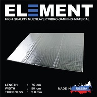 4 PCS FOR 4 DOORS  93ELEMENT SOUND PROOF SOUND DEADENING CAR SOUNDPROOF - PROTON SAGA EXORA PERODUA 