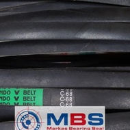 VANBELT FAN BELT TYPE C 68 BRAND BANDO & MITSUBOSHI C68
