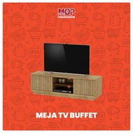 Minimalist TV rack, standing TV buffet rack