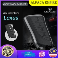 Kunci Kereta Lexus Premium Key Cover Aluminium Alloy Genuine Leather Key Cover for Lexus ES250 ES350