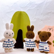 🌷Orange Lotus House🌷 Ready Stock❤ Netherlands Just Dutch Hand-Woven Doll Delft Blue Series Delft mif