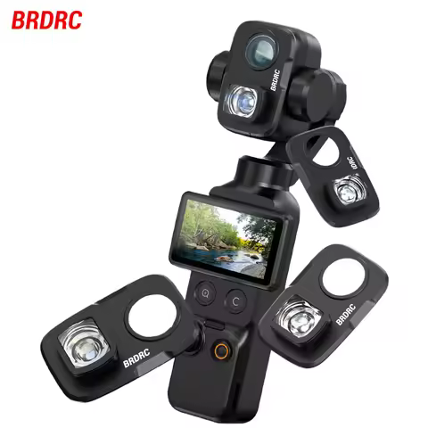 BRDRC Wide Angle Filter for DJI Osmo Pocket 4P Magnetic Wide Angle Optical Glass Wide-angle Filter P