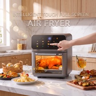 12L Digital Air Fryer Oven Smart Touch Large Capacity Household Bake Grill Multifunctional Airfryer