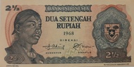 Uang lama Indonesia 1 ringgit 1968