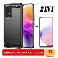 2 INC PACKAGE 1 Case SAMSUNG A73 5G 2022 Softcase Super Slim Excellen