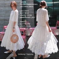 TM 14017 Dress Maxi Katbol Estonia Embroidered Lace