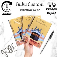 Custom A5 A6 book custom 1-day notebookA7 A7 notebook A6 notebook A5 notebook