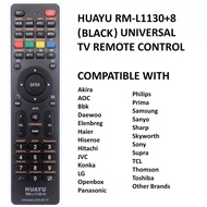New Huayu Rm-L1130 +X TV Remote Control Universal AKIRA AOC BBK ELENBREG PRIMA OPENBOX THOMSON DAEWO