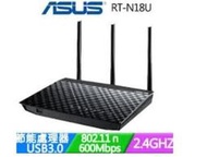 保內未拆 ASUS華碩 RT-N18U 2.4GHz 600Mbps 無線分享器22年保三年 RT-N12HP RT-N